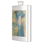 Hokusai Amida-watervallen Japan Waterval Flacon (Links)