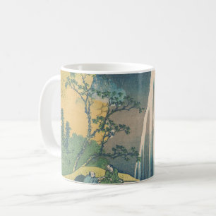 Hokusai Amida-watervallen Japan Waterval Koffiemok