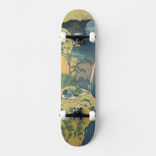 Hokusai Amida-watervallen Japan Waterval Persoonlijk Skateboard