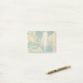Hokusai Amida-watervallen Japan Waterval Post-it® Notes (Op bureau)