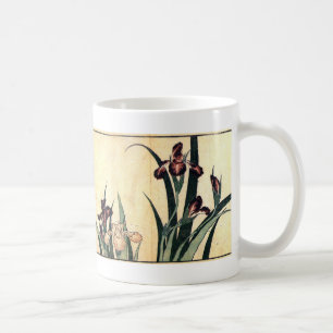 Hokusai Art schilderij Iris Flowers Koffiemok