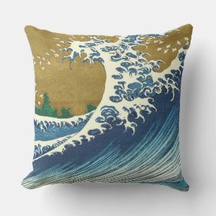 Hokusai Big Wave Japan  Buitenkussen