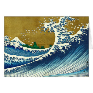 Hokusai Big Wave Japan Japanse kunst