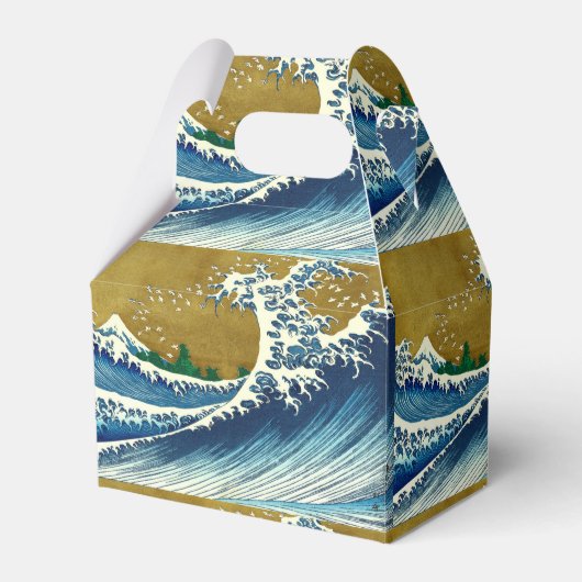 Hokusai Big Wave Japan Japanse kunst Bedankdoosjes (Voorkant Zijde)