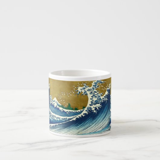 Hokusai Big Wave Japan Japanse kunst Espresso Kop (Voorkant)
