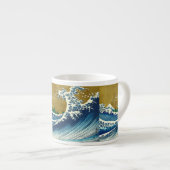 Hokusai Big Wave Japan Japanse kunst Espresso Kop (Voorkant rechts)