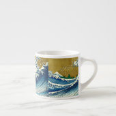 Hokusai Big Wave Japan Japanse kunst Espresso Kop (Rechts)