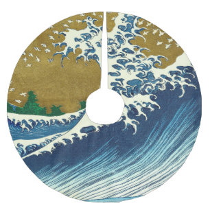 Hokusai Big Wave Japan Japanse kunst Kerstboom Rok