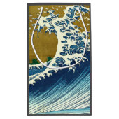 Hokusai Big Wave Japan Japanse kunst Klein Cadeauzakje (Achterkant)