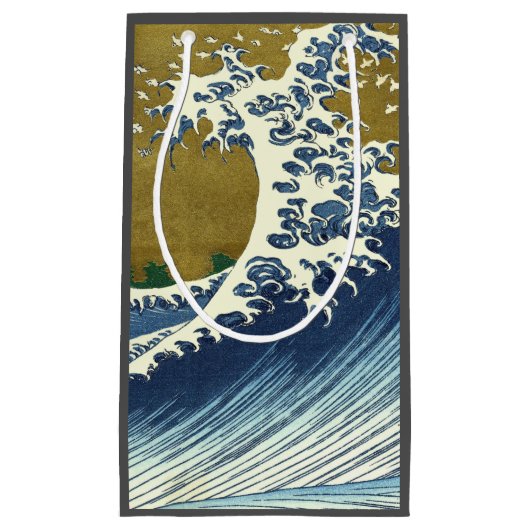 Hokusai Big Wave Japan Japanse kunst Klein Cadeauzakje (Voorkant)