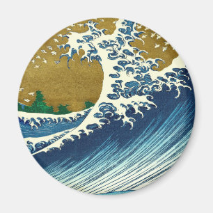 Hokusai Big Wave Japan Japanse kunst Magneet