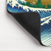 Hokusai Big Wave Japan Japanse kunst Muismat (Hoek)