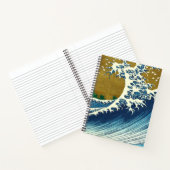 Hokusai Big Wave Japan Japanse kunst Notitieboek (Binnen)