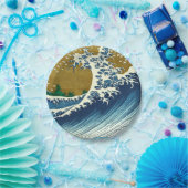 Hokusai Big Wave Japan Japanse kunst Papieren Bordje (Feest)