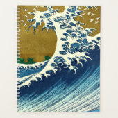Hokusai Big Wave Japan Japanse kunst Planner (Voorkant)