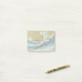 Hokusai Big Wave Japan Japanse kunst Post-it® Notes (Op bureau)