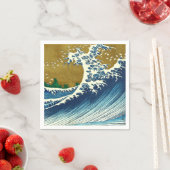 Hokusai Big Wave Japan Japanse kunst Servet (Insitu)