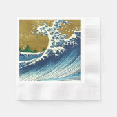 Hokusai Big Wave Japan Japanse kunst Servet (Voorkant)