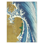 Hokusai Big Wave Japan Japanse kunst Tafelkleed (Voorkant)