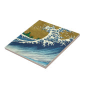 Hokusai Big Wave Japan Japanse kunst Tegeltje (Zijkant)