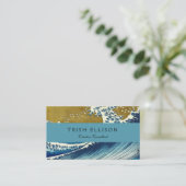 Hokusai Big Wave Japan Japanse kunst Visitekaartje (Staand voorkant)