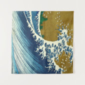 Hokusai Big Wave Japan Japanse kunst Wandkleed (Voorkant (horizontaal))