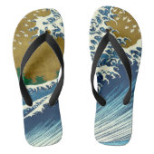 Hokusai Big Wave Japan  Teenslippers (Voetbed)