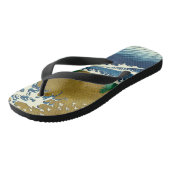 Hokusai Big Wave Japan  Teenslippers (Schuin)