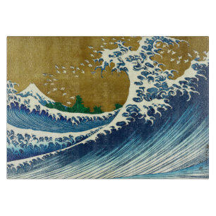 Hokusai Big Wave Japan Vintage Ocean Snijplank