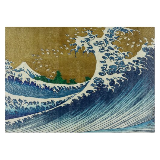 Hokusai Big Wave Japan Vintage Ocean Snijplank (Voorkant)
