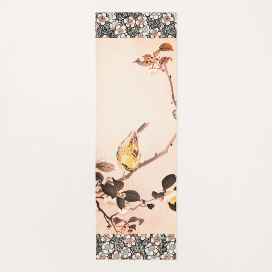 HOKUSAI BIRD WOODBLOCK PRINT JAPANESE YOGA Mat (Voorkant)