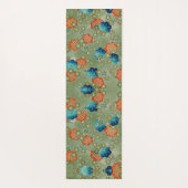 HOKUSAI BIRD WOODBLOCK PRINT JAPANESE YOGA Mat (Achterkant)