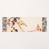 HOKUSAI BIRD WOODBLOCK PRINT JAPANESE YOGA Mat (Voorkant (horizontaal))