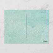 Hokusai Blue Waves Briefkaart (Achterkant)