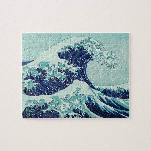Hokusai Blue Waves Legpuzzel (Horizontaal)