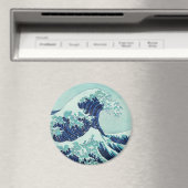 Hokusai Blue Waves Magneet (Insitu (Vaatwasser))