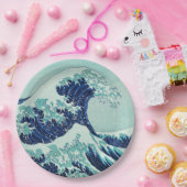 Hokusai Blue Waves Papieren Bordje (Feest)