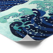 Hokusai Blue Waves Poster (Hoek)