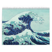Hokusai Blue Waves Summer Kalender (Hoes)