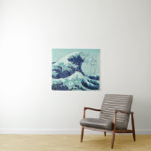 Hokusai Blue Waves Wandkleed (In Situ (horizontaal))