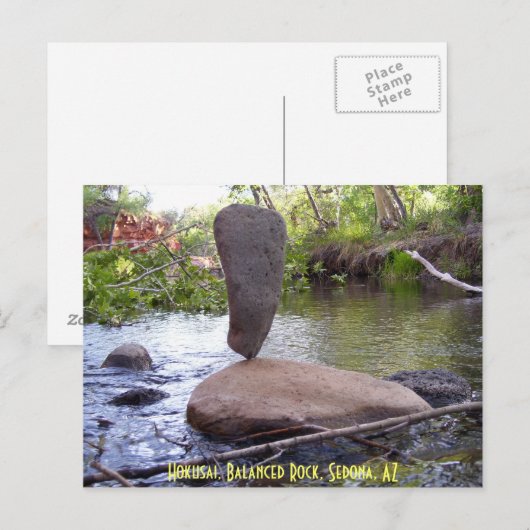 Hokusai Briefkaart (Voorkant / Achterkant)