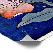 Hokusai: Canarische eilanden en pony Poster (Hoek)