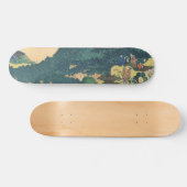 Hokusai: De cirkelvormige pijnbomen van Aoyama Skateboard (Horizontaal)