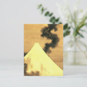 Hokusai De draak van de Rookberg Fuji Briefkaart (Staand voorkant)