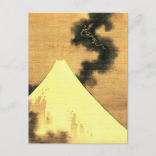 Hokusai De draak van de Rookberg Fuji Briefkaart