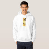 Hokusai De draak van de Rookberg Fuji Hoodie (Voorkant volledig)