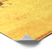 Hokusai De draak van de Rookberg Fuji Poster (Hoek)