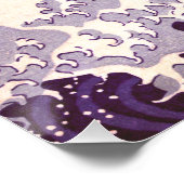 Hokusai - De Grote Golf Perfect Poster (Hoek)