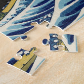 Hokusai De Grote Golf Puzzle Legpuzzel (Zijkant)