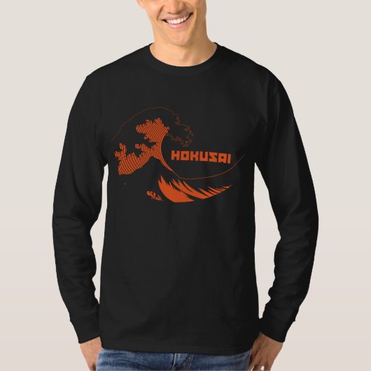 Hokusai - De Grote Golf T-shirt (Voorkant)